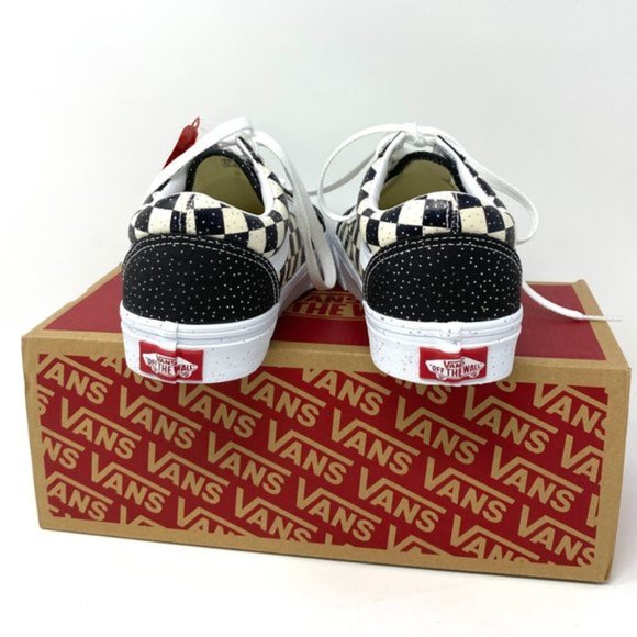 💖MEGA SALE💖VANS Old Skool Confetti Polka Dots   Glitter Skate  Women VN0A4U3B2 - Picture 9 of 11